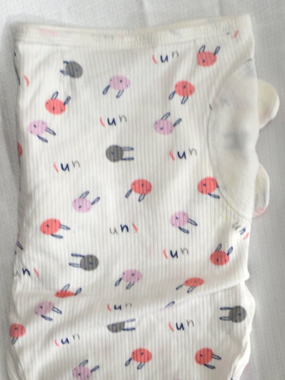 Baby Swaddle Wrap, Pink & Gray Animal Print, approx.0-3M